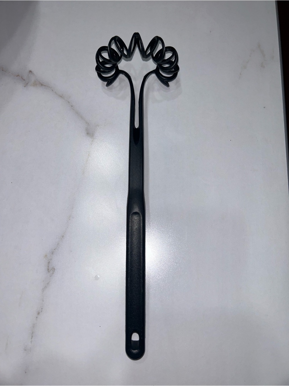 Retired Pampered Chef Black Nylon Spiral Whisk (#2330)